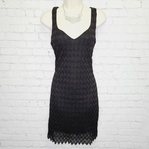 Zara Sexy Black Lace Dress‎